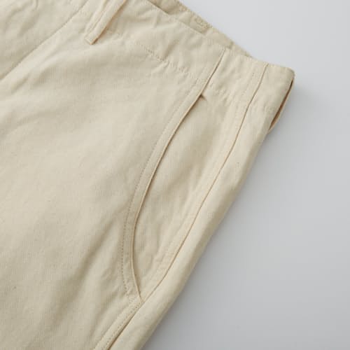 lifestyle image of Cotton Linen Twill Chino Pants