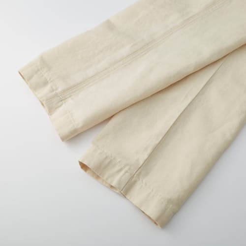 lifestyle image of Cotton Linen Twill Chino Pants