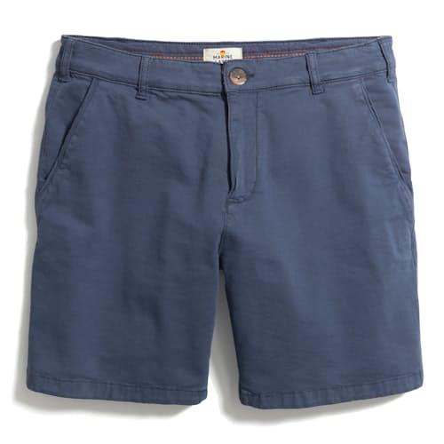 laydown image of Cotton Twill Chino Short - 7"