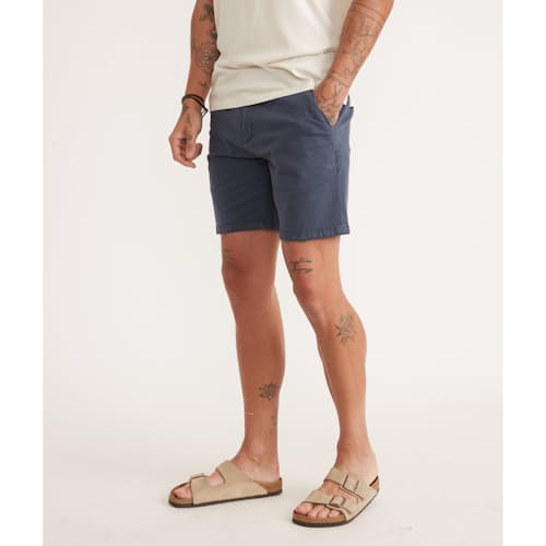 lifestyle image of Cotton Twill Chino Short - 7"