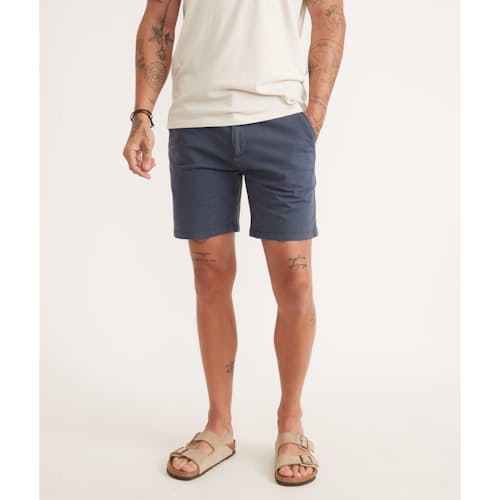 lifestyle image of Cotton Twill Chino Short - 7"