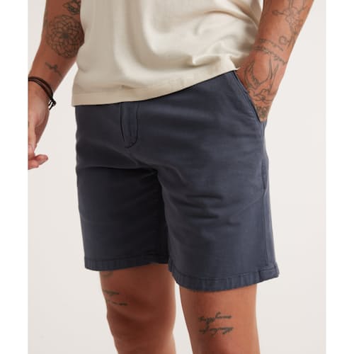 laydown image of Cotton Twill Chino Short - 7"