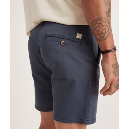 lifestyle image of Cotton Twill Chino Short - 7"