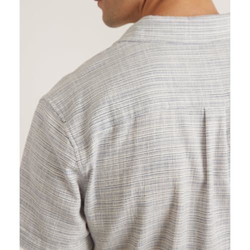 laydown image of Classic Stretch Selvage Short Sleeve Shirt