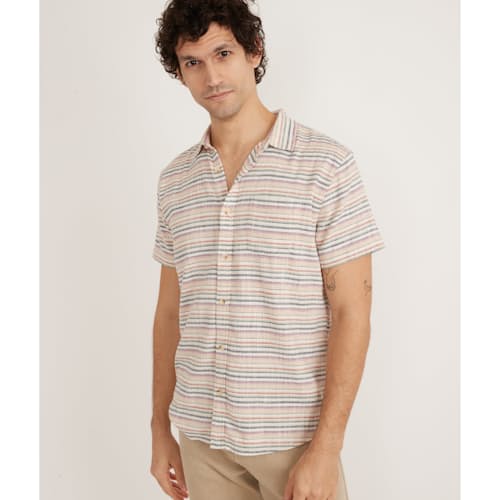 lifestyle image of Stretch Selvage Bold Stripe