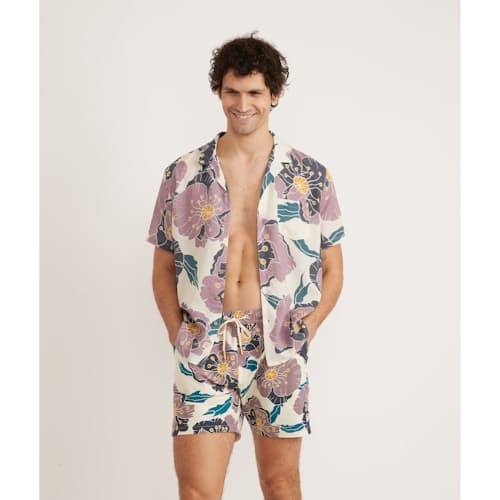 lifestyle image of Pattern Swim Trunk