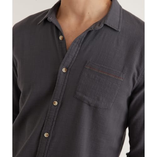lifestyle image of Classic Stretch Selvage Long Sleeve Shirt