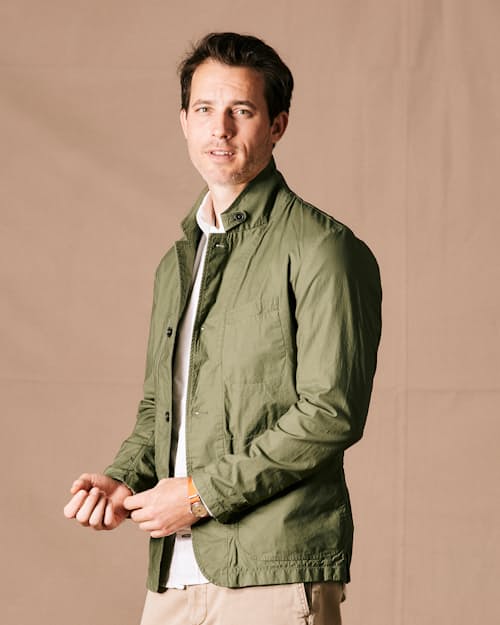 on model image of Flyweight Flex Blazer
