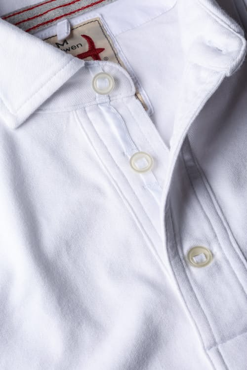 laydown detail image of Pique Slot Polo