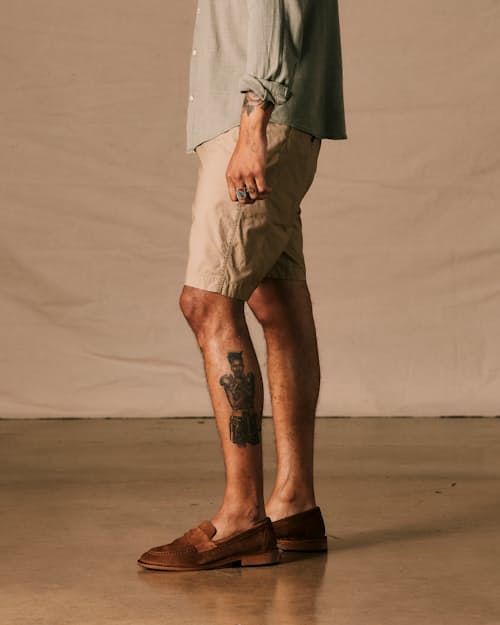 on model image of Flyweight Flex Short - 8.5"