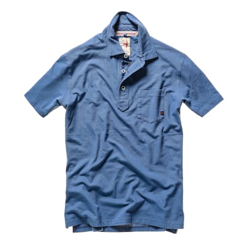 laydown image of Pique Slot Polo