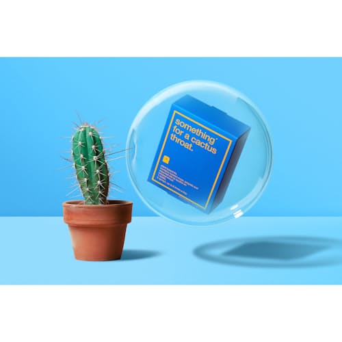 laydown image of something for the cactus throat