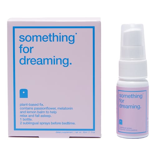 laydown image of something for dreaming