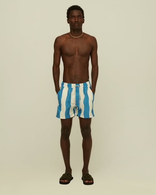on model image of The Resort Swim Short - 5"