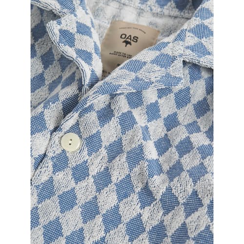 laydown detail image of Diamond Short Sleeve Terry Shirt