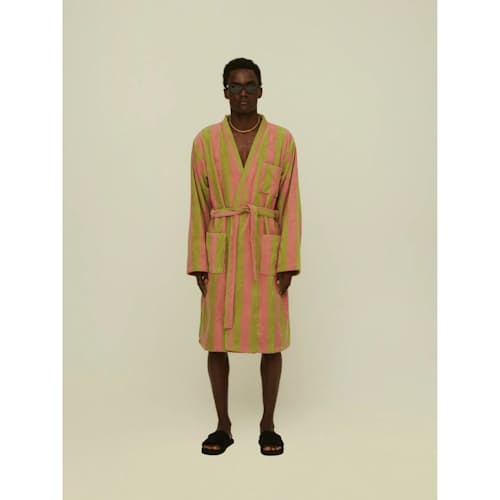 on model image of Berry Robe
