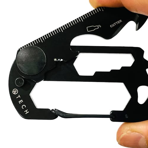 laydown image of Multi-Tool 10-in-1 Carabiner