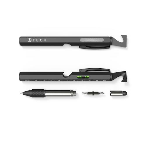 laydown image of Multitool Pen 9-in-1 Box Cutter