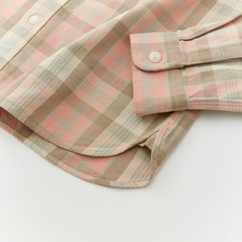 lifestyle image of Canvas Plaid Farrell Workshirt