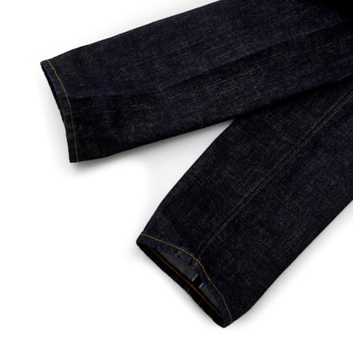 laydown image of Slim Fit Selvedge Denim Jeans