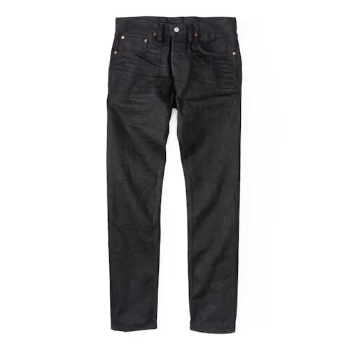 laydown image of Slim Fit Selvedge Denim Jeans