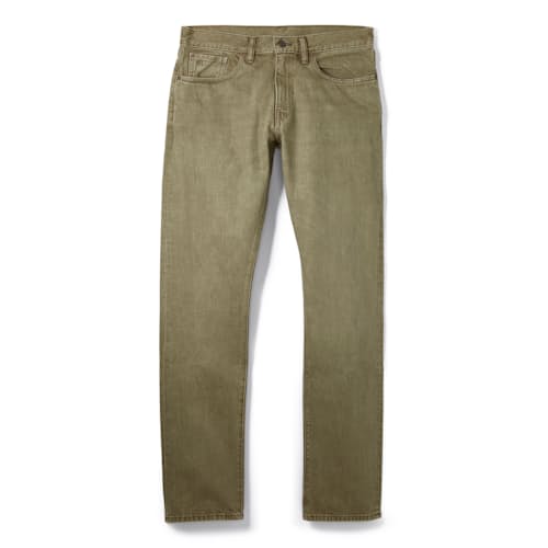 laydown image of Slim Fit Japanese Twill Denim Jeans