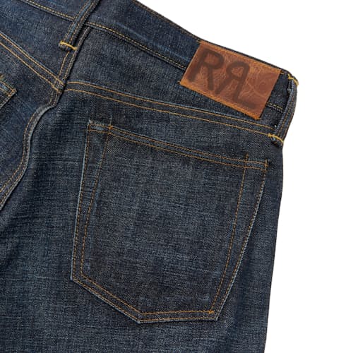 laydown detail image of Slim Fit Selvedge Denim Jeans