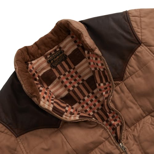 laydown image of Breckenridge Quilted Bomber Jacket