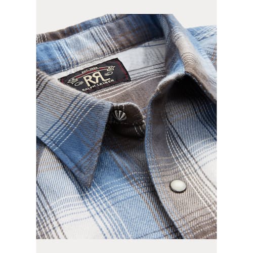 laydown image of Allen Western Workshirt