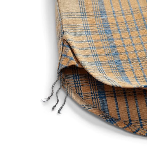 laydown image of Canvas Plaid Farrell Workshirt