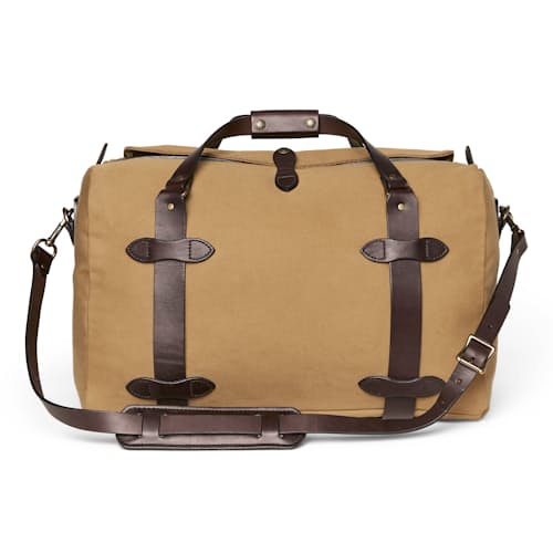 laydown image of Medium Rugged Twill Duffel - 43L