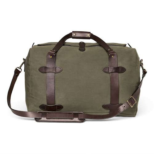 laydown image of Medium Rugged Twill Duffel - 43L