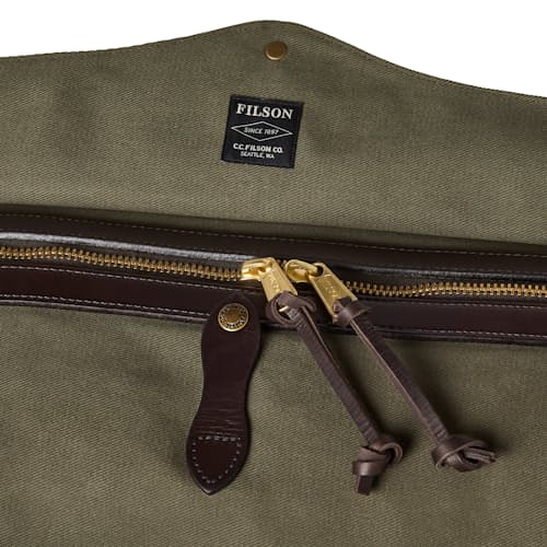 laydown detail image of Medium Rugged Twill Duffel - 43L