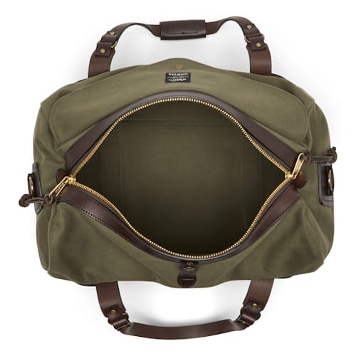 laydown image of Medium Rugged Twill Duffel - 43L