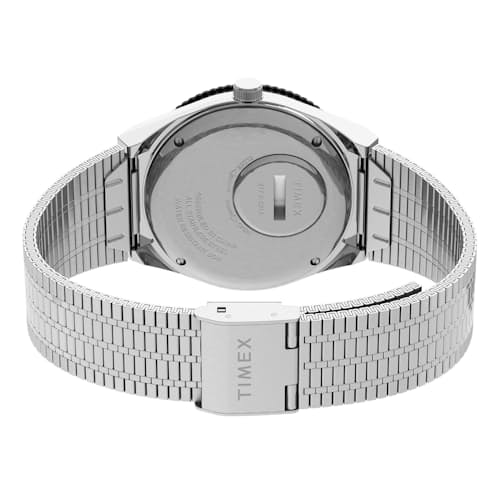 laydown image of Q Timex Diver Inspired 38mm Watch
