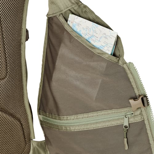 laydown image of Fishing Guide Vest Backpack