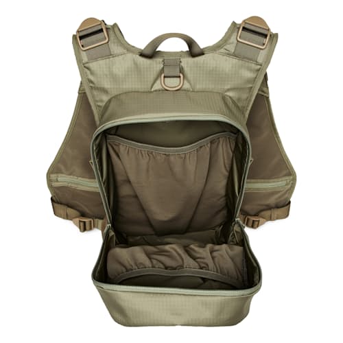 laydown image of Fishing Guide Vest Backpack