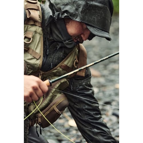 laydown image of Fishing Guide Vest Backpack