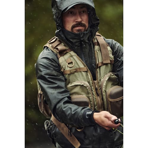 laydown image of Fishing Guide Vest Backpack