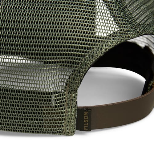 laydown image of Mesh Logger Hat