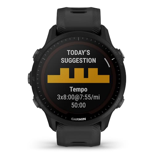 laydown image of Forerunner 955 Solar Watch