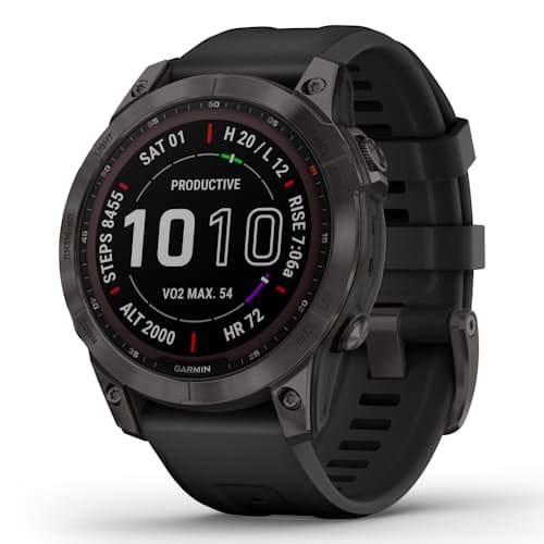 laydown image of Fenix 7 Sapphire Solar Edition Watch