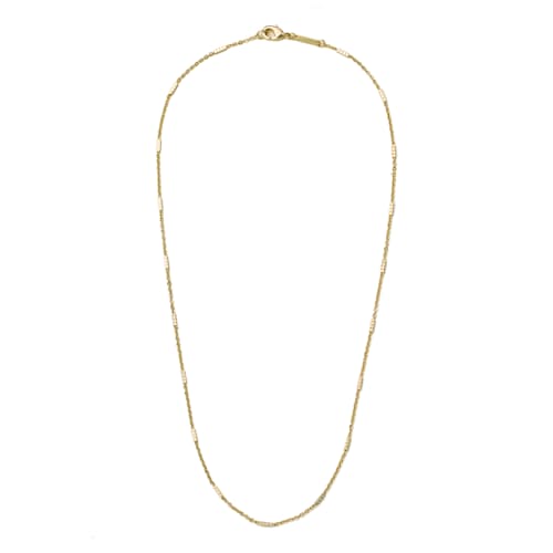 laydown image of Women's Gold Choker Chain