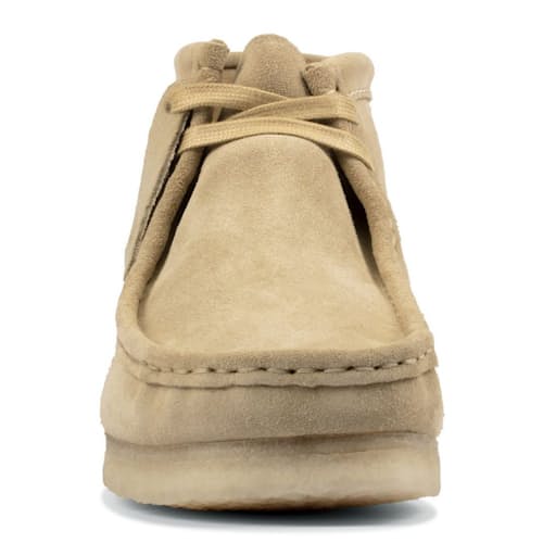 laydown image of Wallabee Moc Toe Chukka Boot