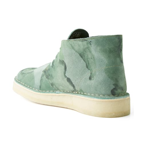 laydown image of Desert Coal Chukka Boot