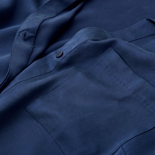 laydown detail image of Women's Washable Silk High Rise Pant Set