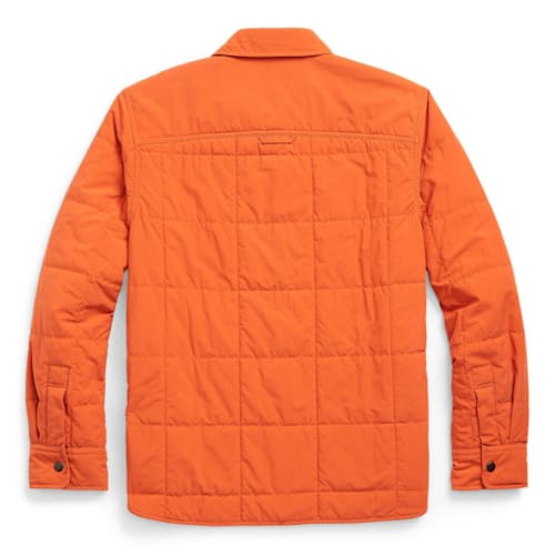 laydown image of Nylon Outdoor Shirt Jacket