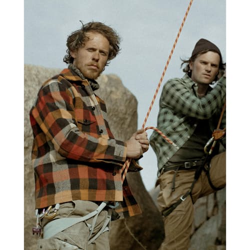lifestyle image of Wool Blend Shirt Jacket