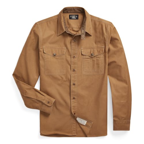 laydown image of Seattle Canvas Workshirt