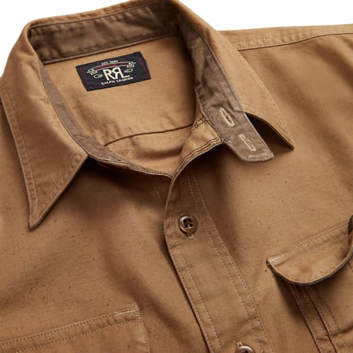 laydown image of Seattle Canvas Workshirt